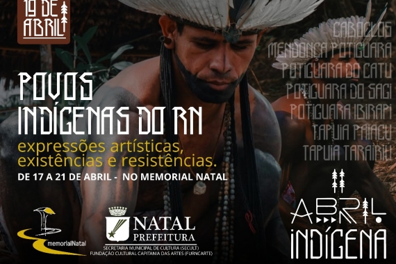 Exposio gratuita no Parque da Cidade celebra a cultura e resistncia dos povos indgenas do RN