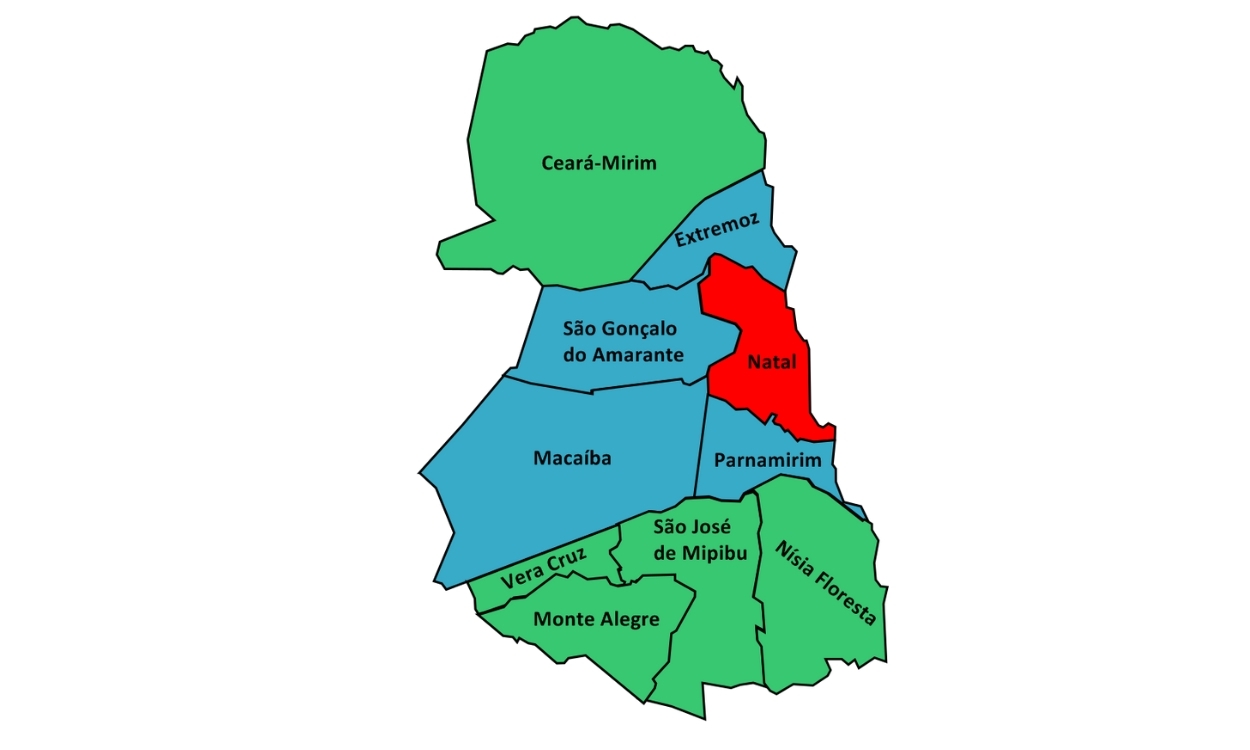 Municípios da região metropolitana de Natal