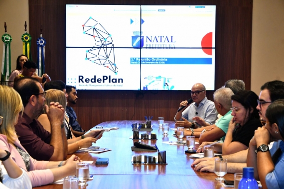 Sempla promove primeira reunião da Rede de Planejamento Público de Natal