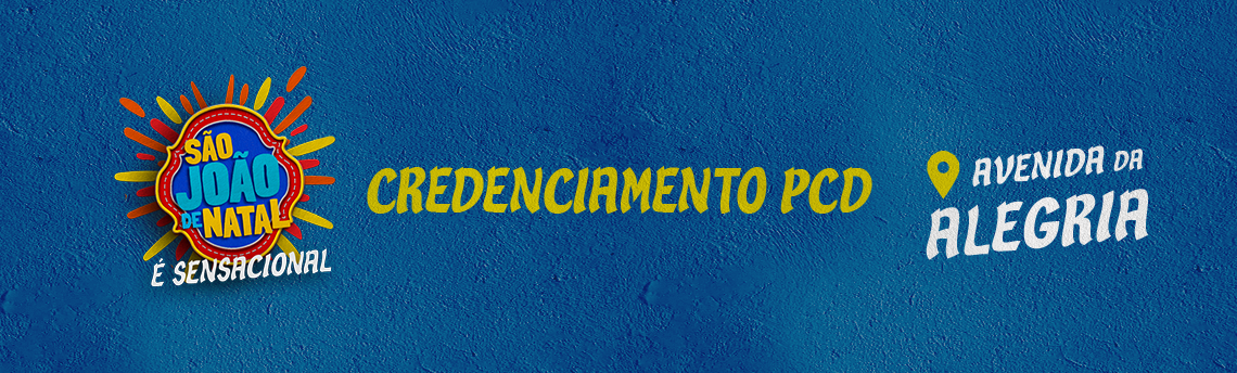 Cadastramento PCD são joao sexta