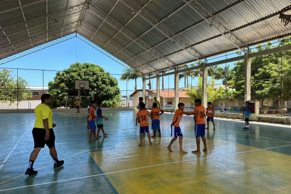 Palácio dos Esportes sedia disputa de Xadrez durante os Jogos Escolas  Municipais