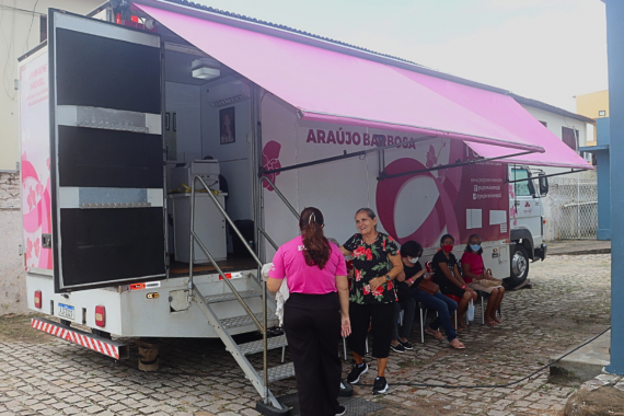 Prefeitura do Natal leva mamografia itinerante para a Unidade de Saúde Gramoré